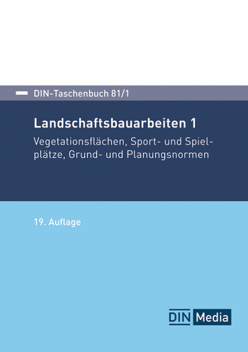 Produktabbildung: DIN-Taschenbuch 81/1