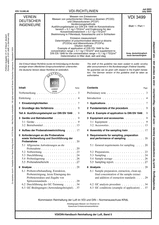 Messen von Emissionen - Messen von polychlorierten Dibenzo-p-dioxinen (PCDD) und Dibenzofuranen (PCDF) - Verdünnungsmethode; Ausführungsbeispiel zur DIN EN 1948 im Konzentrationsbereich < 0,1 ng I-TEQ/m³ und Ergänzung für den Konzentrationsbereich > 0,1 ng I-TEQ/m³; Bestimmung in Filterstaub, Kesselasche und in Schlacken