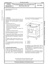 Flüssigkeitsbehälter ohne Auslaufarmatur - Nenninhalt 250 Liter