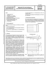 Wedge specimen for the verification of electron beam welds