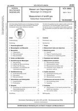 Messen von Deponiegasen - Messungen im Untergrund