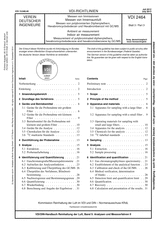 Messen von Immissionen - Messen von Innenraumluft - Messen von polybromierten Diphenylethern, Hexabromcyclododecan und Hexabrombenzol mit GC/MS