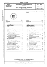 Wertorientierte Unternehmensführung - Grundlagen