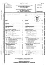 Raumlufttechnik, Geräteanforderungen - Wärmerückgewinnungssysteme (VDI-Lüftungsregeln)