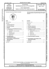 Formprüfung - Stabilitätsüberwachung von Formmessgeräten