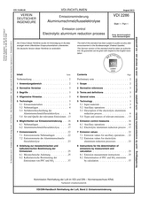 Emissionsminderung - Aluminiumschmelzflusselektrolyse