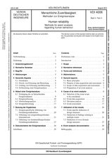 Menschliche Zuverlässigkeit - Methoden zur Ereignisanalyse