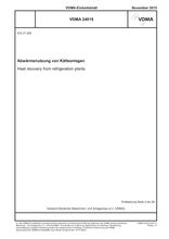 Heat recovery from refrigeration plants