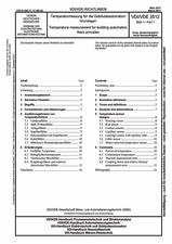 Temperaturmessung für die Gebäudeautomation - Grundlagen