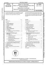 Messen von Deponiegas - Messen von Methan an der Deponieoberfläche mittels Saugglockenverfahren