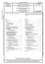 Additive Fertigungsverfahren - Konstruktionsempfehlungen für die Bauteilfertigung mit Elektronen-Strahlschmelzen
