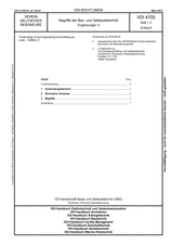 Begriffe der Bau- und Gebäudetechnik - Ergänzungen 3