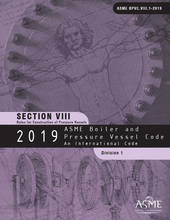 ASME Boiler & Pressure Vessel Code - Section 8: Rules for Construction of Pressure Vessels - Division 1