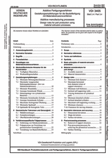 Additive Fertigungsverfahren - Gestaltungsempfehlungen für die Bauteilfertigung mit Materialextrusionsverfahren