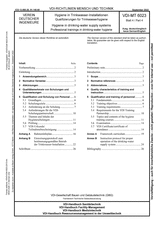 Hygiene in Trinkwasser-Installationen - Qualifizierungen für Trinkwasserhygiene