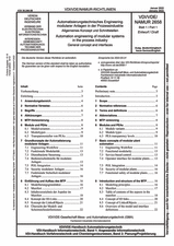 Automatisierungstechnisches Engineering modularer Anlagen in der Prozessindustrie - Allgemeines Konzept und Schnittstellen