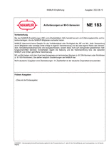 Requirements for M+O Sensors
