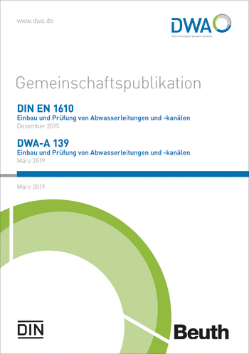 Produktabbildung: DIN EN 1610 und DWA-A 139