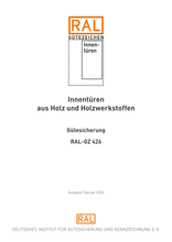 Innentüren aus Holz und Holzwerkstoffen - Gütesicherung