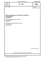 Nicht magnetisierbarer austenistischer Stahlguss - G-X2CrNiN18-13 - Gussstücke
