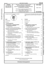 Hinweise zur Messung und Interpretation der Schwingungen von Maschinen - Typische Schwingungsbilder bei Maschinensätzen in hydraulischen Kraftwerken