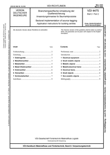 Branchenspezifische Umsetzung der Quellensicherung - Anwendungshinweise für Baumarktprodukte