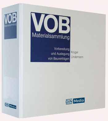 Produktabbildung: VOB-Materialsammlung