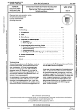 Emissionskennwerte technischer Schallquellen; Spanende Werkzeugmaschinen; Schleifmaschinen