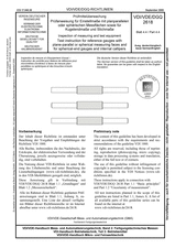 Prüfmittelüberwachung - Prüfanweisung für Einstellmaße mit planparallelen oder sphärischen Messflächen sowie für Kugelendmaße und Stichmaße