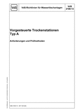 VdS Guidelines for water extinguishing systems - Pre-action alarm valve stations type A - Requirements and test methods