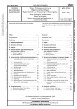 Solare Trinkwassererwärmung - Allgemeine Grundlagen - Systemtechnik und Anwendung im Wohnungsbau