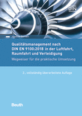 Produktabbildung:Qualitätsmanagement nach DIN EN 9100:2018 in der Luftfahrt, Raumfahrt und Verteidigung