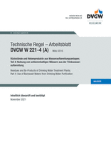 Rückstände und Nebenprodukte aus Wasseraufbereitungsanlagen - Teil 4: Nutzung von schlammhaltigen Wässern aus der Trinkwasseraufbereitung