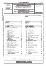 Prüfung von konfektionierten und unkonfektionierten Kunststoff-Lichtwellenleitern (POF) - Prüfverfahren für mechanische Kennwerte, Umwelteinflüsse und Alterungsverhalten