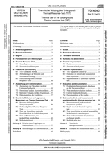 Thermische Nutzung des Untergrunds - Thermal-Response-Test (TRT)