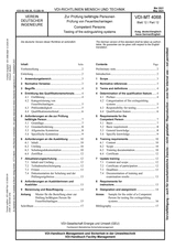Zur Prüfung befähigte Personen - Prüfung von Feuerlöschanlagen