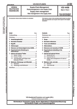 Supply-Chain-Management - Risikomanagement in der Supply Chain