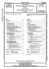 Raumlufttechnik - Geräuscherzeugung und Lärmminderung - Beispiele