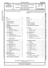 Schnittstellen aktiver kooperierender Güterwagen - Stromversorgung
