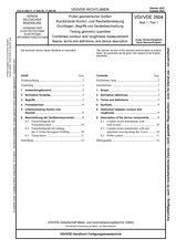 Prüfen geometrischer Größen - Kombinierte Kontur- und Rauheitsmessung - Grundlagen, Begriffe und Gerätebeschreibung