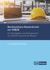 Rechtssichere Musterbriefe zur VOB/B