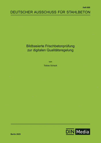 Produktabbildung: Bildbasierte Frischbetonprüfung zur digitalen Qualitätsregelung