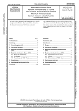 Maximale Immissions-Werte - Maximale Immissions-Werte für Fluoride zum Schutz der landwirtschaftlichen Nutztiere