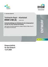 High Pressure Gas Steel Pipelines for a Design Pressure of More Than 16 bar; Design and Construction