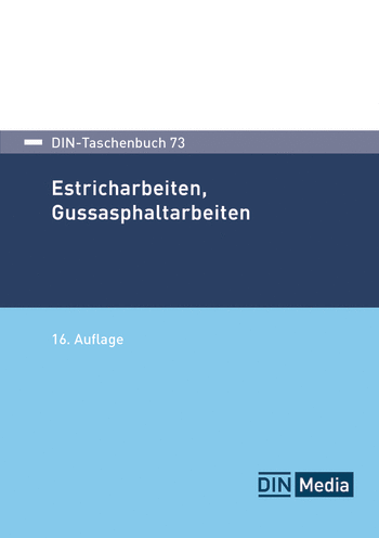 Produktabbildung: DIN-Taschenbuch 73