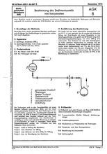 Bestimmung des Sedimentanteils von Isocyanaten