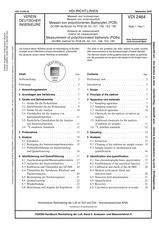 Messen von Immissionen - Messen von Innenraumluft - Messen von polychlorierten Biphenylen (PCB) - GC/MS-Verfahren für PCB 28, 52, 101,138, 153, 180