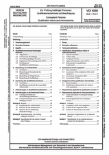 Zur Prüfung befähigte Personen - Qualifikationsmerkmale und Beauftragung