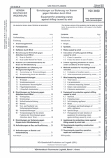 Einrichtungen zur Sicherung von Kranen gegen Abtreiben durch Wind