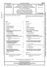 Solare Trinkwassererwärmung - Anwendungen in Studentenwohnheimen, Seniorenheimen, Krankenhäusern, Hallenbädern und auf Campingplätzen